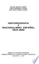 Historiografía y nacionalismo español, 1834-1868