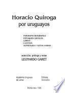 Horacio Quiroga por uruguayos