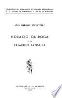 Horacio Quiroga y la creación artística