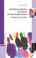 Libro Intervención psicoeducativa para niños con Trastornos del Espectro Autista