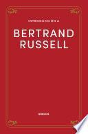 Libro Introducción a Bertrand Russell
