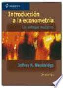 Libro Introducción a la econometría