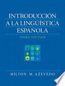 Libro Introducción a la lingüística española