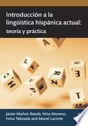 Libro Introducción a la Lingüística Hispánica Actual