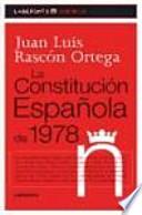 Libro La Constitución española de 1978