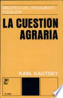 Libro La cuestión agraria