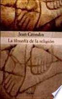 Libro La filosofía de la religión