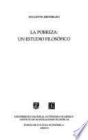 Libro La pobreza