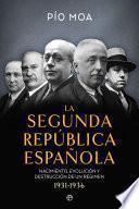 Libro La Segunda República Española