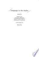 Language in the Andes