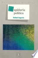 Libro Lapidaria política