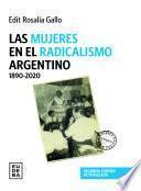 Libro Las mujeres en el radicalismo argentino 1890-2020