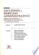 Lecciones de Derecho Administrativo . Orden económico y sectores de referencia