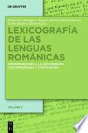 Lexicografia de Las Lenguas Romanicas