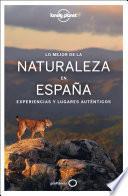 Libro Lo mejor de la naturaleza en España