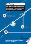 Libro Los análisis de conversación, de discurso y de documentos en Investigación Cualitativa