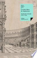 Libro Los diez libros de arquitectura