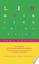 Libro Los orígenes de la Lengua Española en América