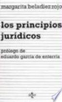 Libro Los principios jurídicos