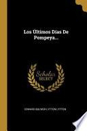 Libro Los Últimos Días de Pompeya...