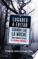 Libro Lugares a evitar cuando cae la noche