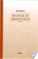 Libro Manual de cristología