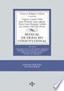 Libro Manual de Derecho Constitucional / Manual of Constitutional Law