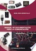 Libro Manual de documentación para la comunicación