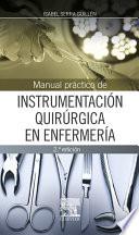 Libro Manual práctico de instrumentación quirúrgica en enfermería
