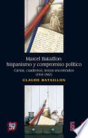 Libro Marcel Bataillon: hispanismo y compromiso político