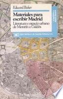 Libro Materiales para escribir Madrid