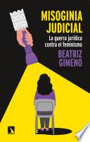 Libro Misoginia judicial