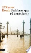 Libro Palabras que tú entenderás