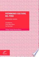 Libro Patrimonio cultural del Perú
