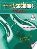Libro Primeras Lecciones Violin