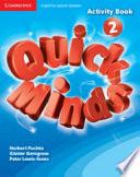 Libro Quick Minds Level 2 Activity Book Spanish Edition
