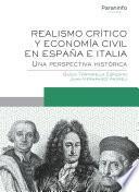 Libro Realismo crítico y Economía civil en España e Italia. Una perspectiva histórica