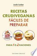 Libro Recetas Crudiveganas Faciles de Preparar