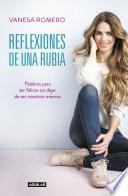 Libro Reflexiones de una rubia