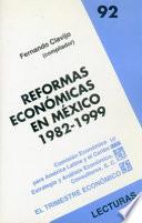 Libro Reformas económicas en México, 1982-1999