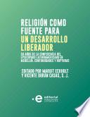 Libro Religión como fuente para un desarrollo liberador