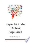 Libro Repertorio De Dichos Populares