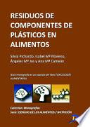 Libro Residuos de componentes plasticos en alimentos