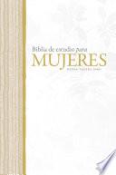 Libro RVR 1960 Biblia de Estudio para Mujeres