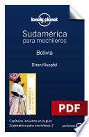 Libro Sudamérica para mochileros 3. Bolivia