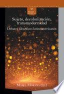 Libro Sujeto, decolonización, transmodernidad