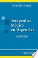 Terapéutica Médica en Urgencias 2008-20009