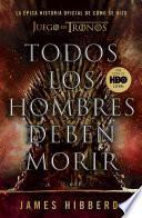 Libro Todos los hombres deben morir