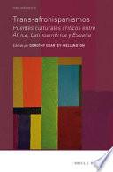 Libro Trans-Afrohispanismos
