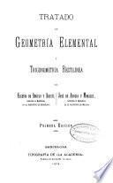 Tratado de Geometría elemental y Trigonometría rectilínea